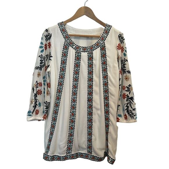 Soft Surroundings Eleandra Gauze Tunic Size M - Picture 2 of 7